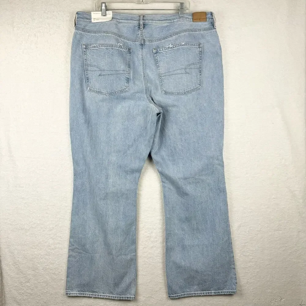 American Eagle Outfitters Light Blue Boot Cut Jeans - Picture 10 of 12